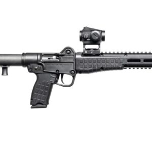 Kel-Tec SUB-2000 Defender Gen 3 10mm carbine folded with Vortex Crossfire and Magpul AFG