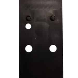 Beretta USA EUS03064 APX A1 Carry Optic Plate Black, Fits Beretta APX A1 Carry, C-More Pattern Footprint Mount