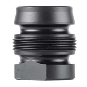Dead Air DA143 Xeno Xero Black 4140 HT Alloy Steel 9/16x24 RH Threads 1.105" OAL 0.99" Diameter 9mm