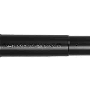 Lead & Steel Llc LS556MED-PIST-7.5 AR9  5.56NATO Government Profile Black Nitride Chrome Moly Vanadium