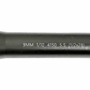 Lead & Steel Llc LS9MM5.5-28 AR9  9mm Straight Profile Black Nitride Chrome Moly Vanadium