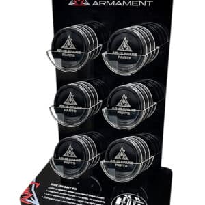 Rise Armament RAOSKDISPLAY Oh S#it Kit Spare Parts Black Aluminum