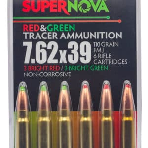 SUPERNOVA PMSN762-MP  762  110GR FMJ GRN/RED  6/60
