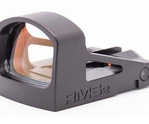 Shield Sights RMS2 mini red dot sight with 8 MOA reticle and glass lens in black