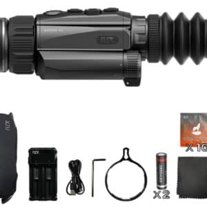 Rix Optics  (visir Inc) RIXSTORMS6R Storm S6  Thermal Black 50mm 2x Zoom 640x512, 12 Microns 50 Hz Resolution