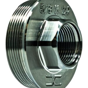 FAXON FFMDSILHUB6252402 5/8X24 TTNM  DIRCT THREAD