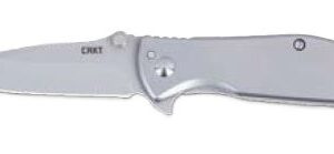 CRKT SLAG 3.93" ASSISTED OPEN - PLAIN EDGE BEAD BLAST FINISH