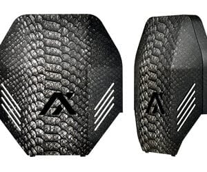 AXIL MX PLATE 1 SET BLACK VENOM