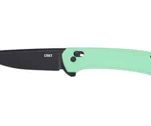 CRKT Q COMPACT 3.05" PLAIN EDGE AQUA