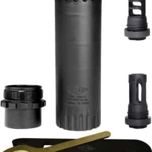 YHM TURBO KRB 5.56 SUPPRESSOR - WITH MUZZLE BRAKE