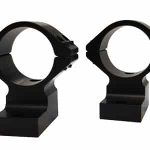 Talley 730336 black anodized 30mm scope mount ring combo for Henry lever action rifles