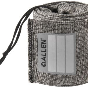 Allen 13167 Stretch Knit Gun Sock Gray Silicone-Treated Knit w/Custom ID Labeling Holds Rifles with Scope or Shotguns 52" L x 3.75" W Interior Dimensions