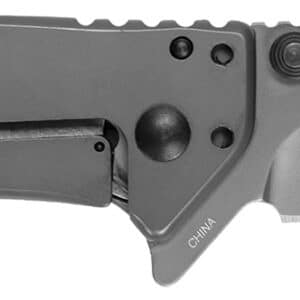 Kershaw 1555TIX Cryo  2.75" Folding Drop Point Plain Gray TiN 8Cr13MoV SS Blade Gray PVD Stainless Steel Handle Clamshell Packaging