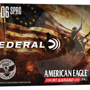 Federal AE3006USA American Eagle  30-06Springfield 150gr Full Metal Jacket 20 Per Box/10 Case