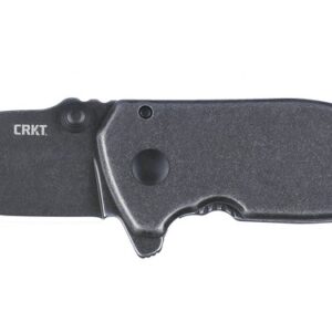 CRKT 2485KC   SQUID COMPACT     1.75 PLAIN   BLACK