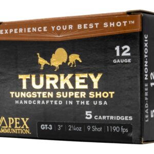APEX AMMO STH-3      12G 3    2-1/4 7.5/9     5/10