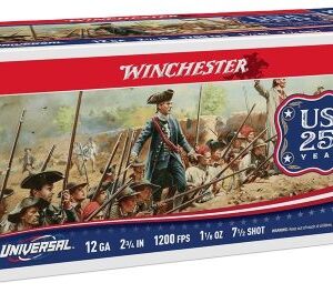 WINCHESTER LIGHT TARGET 12GA - 2.75" 1-1/8 #7.5 200RD CASE