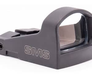 SHLDS SMS POLY MINI SGHT 8MOA BLACK
