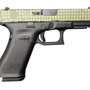 GLOCK 45 V DNC 9MM PISTOL 4" BLACK-BLK/GRN SLIDE FXD 3-17RD MAGS