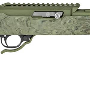 Tactical Solutions ATE2MODBHGGRN X-Ring VR Gen2 22 LR Matte OD Green Barrel & Receiver, Hogue OverMolded Ghillie Green Synthetic Stock