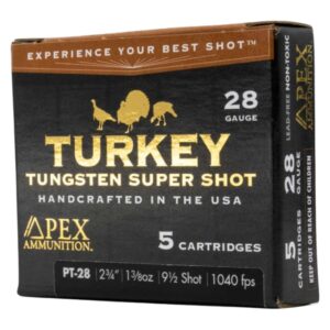 APEX AMMO PT28-9     28G      1-1/2 9         5/10