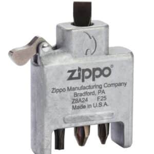 ZIPPO BIT SAFE SCREWDRIVER - INSERT 3 BITS USA MADE