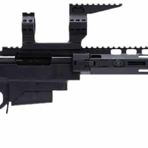 Larue Tactical LTBCSIETE308W OD Green  308 Win 5+1 Match Grade Threaded Barrel, 15" M-LOK Handguard, Black Picatinny Rail Receiver, Adj RAT OD Green Stock, A-PEG OD Green Grip, Briefcase, Bipod