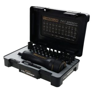 WHEELR 1237377 38-PIECE FAT WRENCH SCREWDRIVER SET