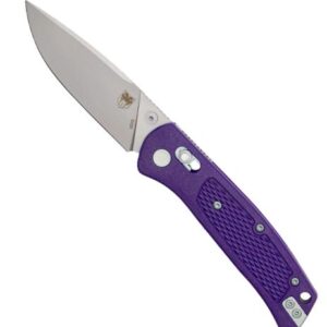COBRATEC EDC SCOUT BAR LOCK - 3.12" PURPLE STAINLESS STEEL