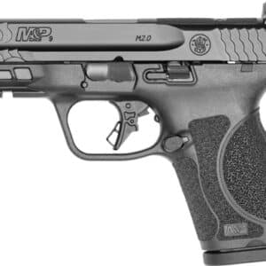 S&W M&P9 M2.0 COMPACT 9MM 3.6" - 15-SH OPTICS READY NO SFTY BLK