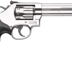 S&W 617 22LR 6" AS 10-SHOT - STAINLESS STEEL RUBBER