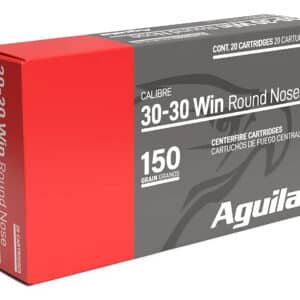 Aguila 80801AG   30-30Win 150gr InterLock Boat Tail Soft Point 20 Per Box/10 Case