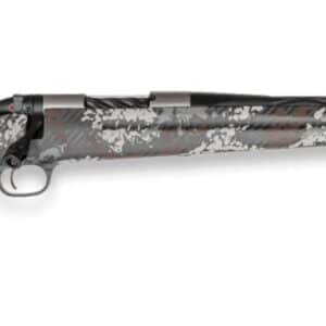 Weatherby MBP01N270NR3B Mark V Capra 270 Win 2+1 21" Graphite Black Cerakote Fluted Threaded Barrel Titanium Receiver Drilled & Tapped Receiver Exposed Carbon w/Gray, White & Rust Sponge Accents Fixed