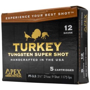 APEX AMMO STH-35     12G 3.5  2-1/2 7.5/9     5/10