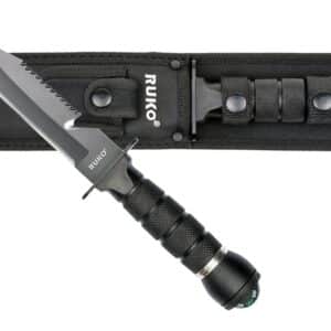 RUKO RUK0163      420J2 6"SURVIVAL FIXED W/COMPASS