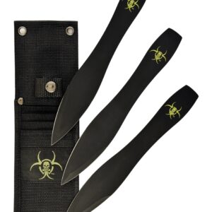 RUKO TK06A3B-CS    420A 9" DOUBLE EDGE THROWING