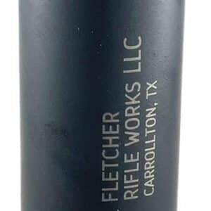 Fletcher Rifle Works WESTON8BLK Weston-8 30Cal 1.62" Black Stainless Steel 1.375"x24