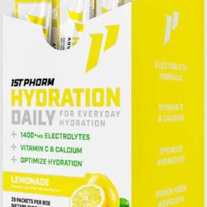 1ST PHORM HYDRATION STICKS - LEMONADE 20 COUNT