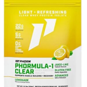 1ST PHORM PHORMULA 1 CLEAR - PROTEIN POWDER LEMONADE