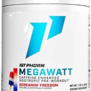 1ST PHORM MEGAWATT PRE WORKOUT - SCREAMIN' FREEDOM