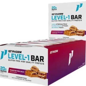 1ST PHORM LEVEL 1 BAR PEANUT - BUTTER & JELLY 15 BARS