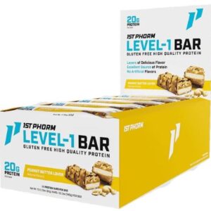 1ST PHORM LEVEL 1 BAR - PEANUT BUTTER LOVER 15 BARS