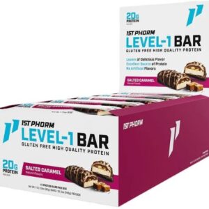 1ST PHORM LEVEL 1 BAR - SALTED CARAMEL 15 BARS