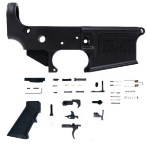 FAXON AR-15 FORGED LOWER - RECEIVER STRIPPED W/COMP KIT