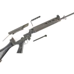 FN FAL 7.62X51MM PARTS KIT W/ POLY FURNITURE AND INTACT BARREL