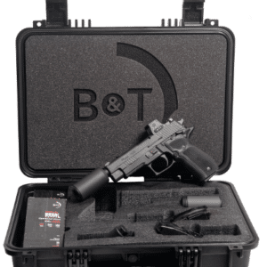 SIG SAUER P226 HUSH PUPPY KIT 9MM PISTOL 4.4" T.B. ROMEO X, SLIDE LOCK, WIPE SUPPRESSOR, 15RD