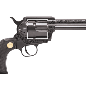 CHIAPPA 1873 REVOLVER SAA 22LR PISTOL BLACK 4.75" ENGRAVED FRAME