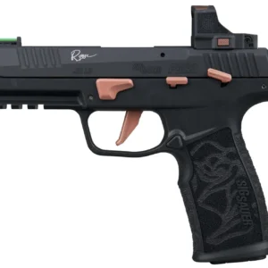 SIG SAUER P322 ROSE ROMEO RS 22LR PSTL BLK T.B., SAVIOR BAR, 3-20RD MAG
