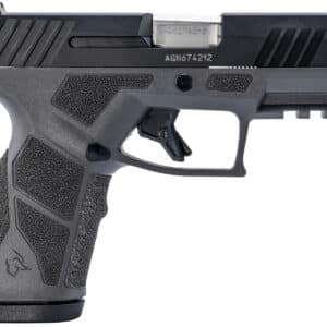 Taurus 1-GX2931G-10 GX2  9mm Luger 10+1 3.37" Matte Stainless Steel Barrel, Matte Black Serrated Stainless Steel Slide, Gray Polymer Frame w/Picatinny Rail, Polymer Grip