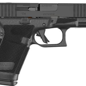 Glock P61950203 G19 Gen6 9mm Luger 15+1 4.02" Black GMB Barrel & Optic Ready/Serrated Slide, Black Polymer Frame w/Accessory Rail, Interchangeable Backstrap Grip, Ambidextrous